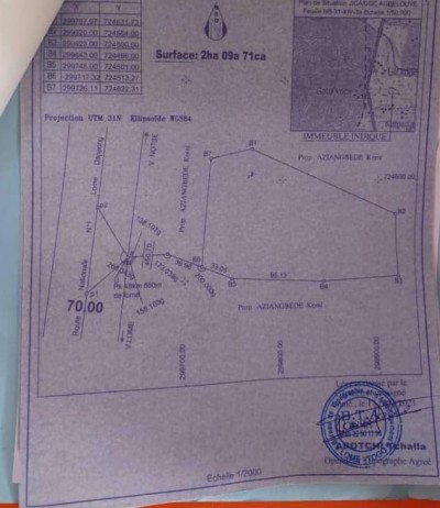 35 lots collés avec 1 tampon OTR