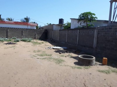 1 lot 1/4 cloturé avec 1 tampon otr à 100m du goudron n2