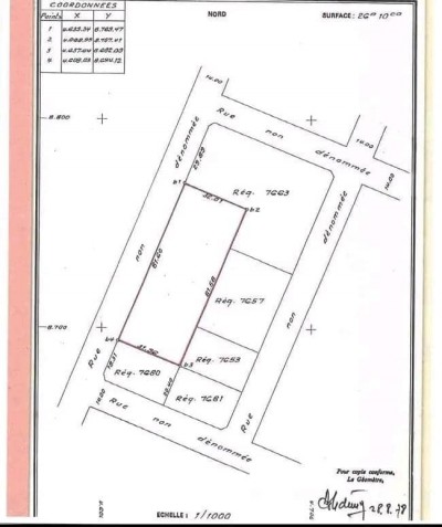 6 lots collés cloturés avec titre foncier à 70m du goudron
