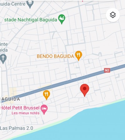 1 lot et démi avec titre foncier coté plage