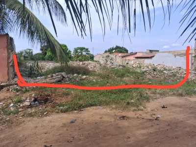 1 lot avec titre foncier global à 30m du goudron