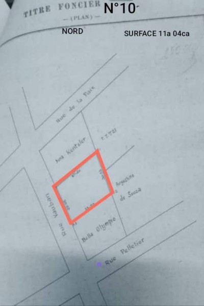2 lots cloturés avec titre foncier au grand marché assigamé