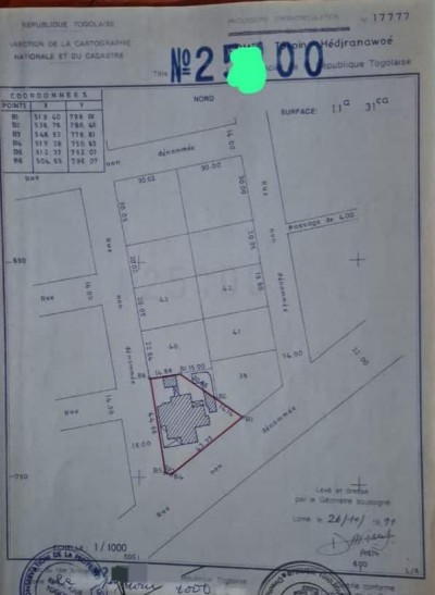 2 lots cloturés avec titre foncier proche aéroport