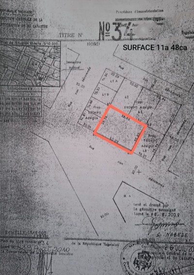 2 lots cloturés avec titre foncier