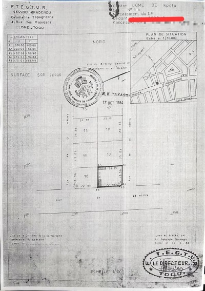 1 lot avec plan visé en bordure du boulevard loti