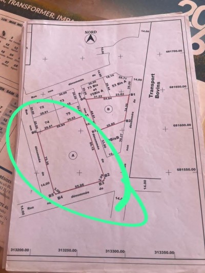 8 lots collés avec titre foncier