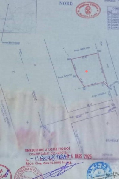 2 lots 1/4 avec 3 tampons à 15m de la grande voie