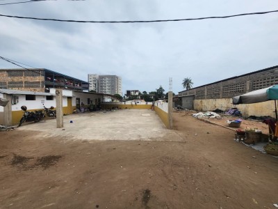 1 lot 1/4 avec titre foncier au grand marché abattoir