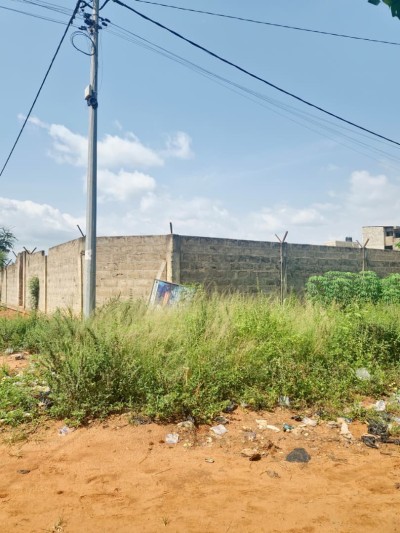 2 lots et démi collés cloturés avec titre foncier